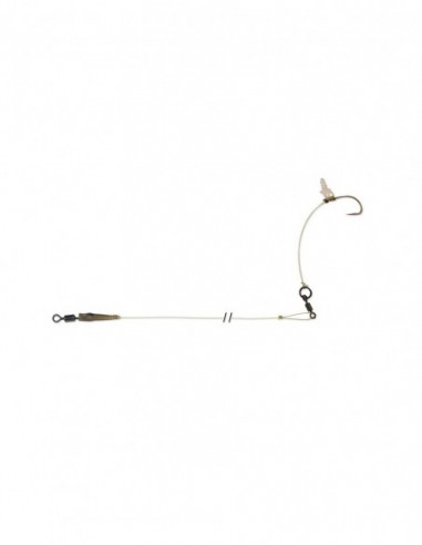 Hinged Stiff Rig - Barbed 4 - 25lb +...