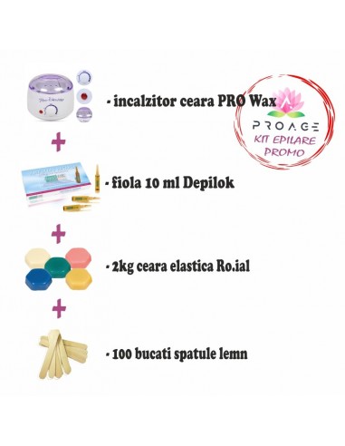 Kit Epilare cu ceara perle Home PROWax 5