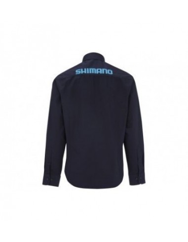 Camasa Shimano SOLID SHIRT NAVY