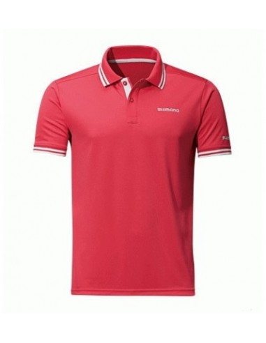 TRICOU SHIMANO POLO SHORT SLEEVE RED