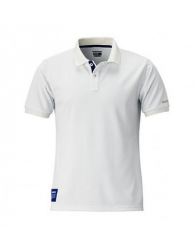 TRICOU SHIMANO POLO SHORT SLEEVE WHITE