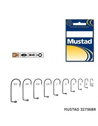 Carlige Mustad M32756 Bronz pentru...