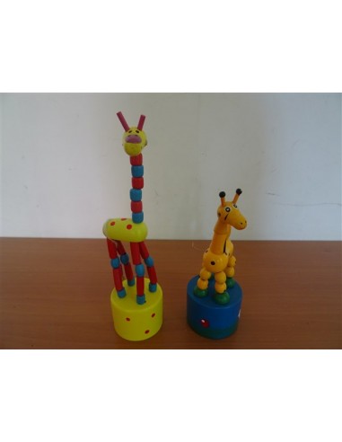 Set 2 girafe marionete pentru copii