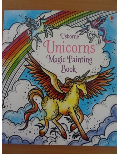 Carte colorat unicorni Usborne