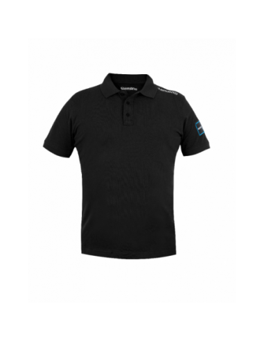 Shimano Aero tricou polo Black