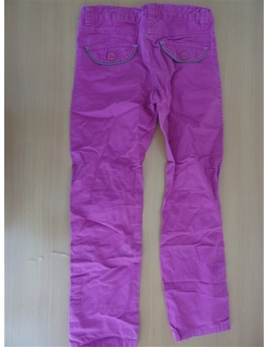 Pantaloni roz fluturas brodat LC WAIKIKI