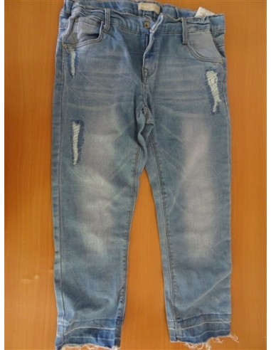 Jeans lungi albastri pentru fete