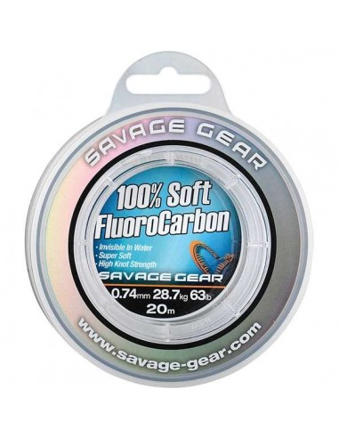 Fir Savage Gear Soft Fluorocarbon 15m...