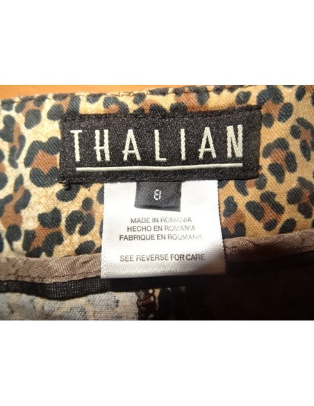 Pantaloni animal print THALIAN