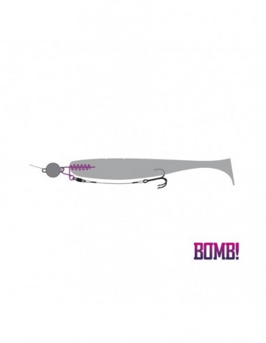 Spirala Delphin Bomb Twisto D-lock 5buc