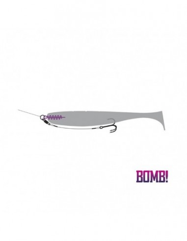 Spirala Delphin Bomb Twisto O-lock 5buc