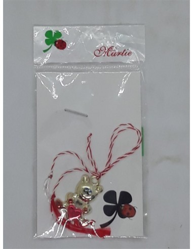 Martisor ursulet cu inimioara