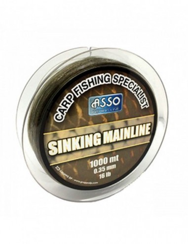 Fir Asso Sinking Mainline Brown 1000m