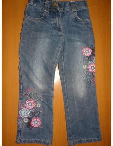 Pantalon blug fetita imprimeu floral...