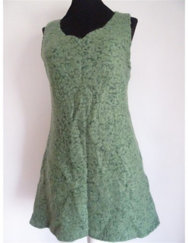 Rochie verde dama scurta fara maneci