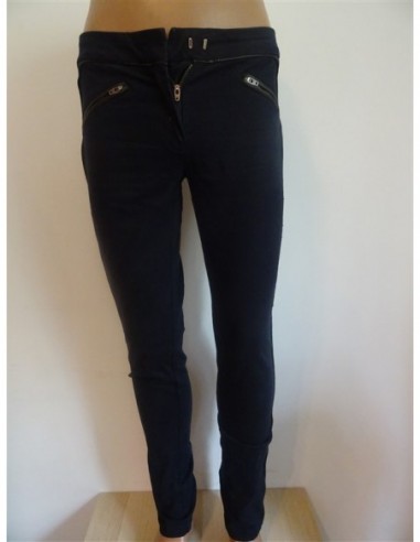 Pantalon lung negru dama Sfera