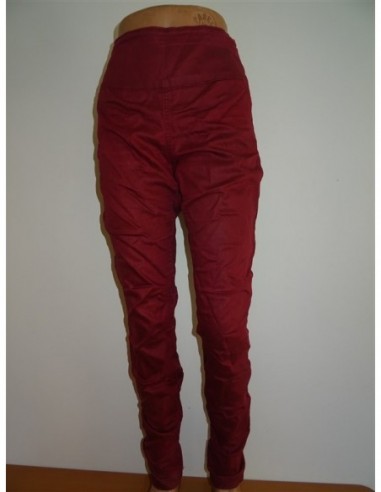 Pantalon lung rosu material elastic...