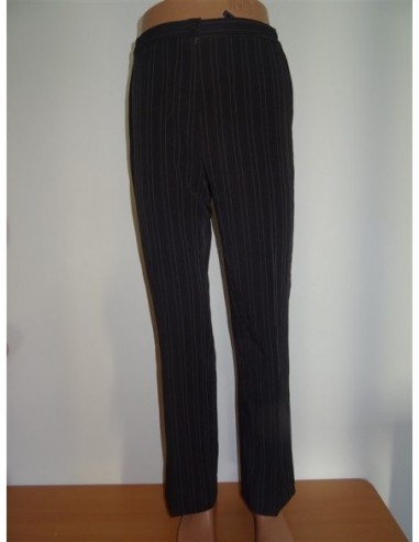 Pantalon negru elegant dama imprimeu...