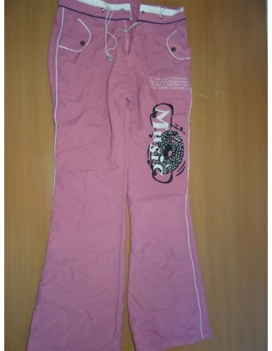 Pantalon sport lung roz dama...