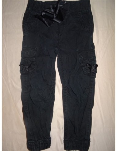 Pantalon lung negru fetita H&M