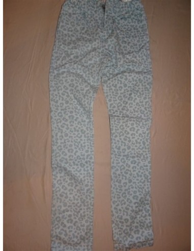 Pantalon lung fetita animal print H&M