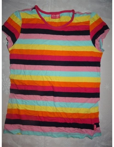 Tricou dungi colorate fetita LC Waikiki