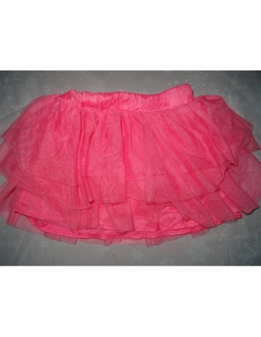 Fustita scurta roz tulle fetita H&M