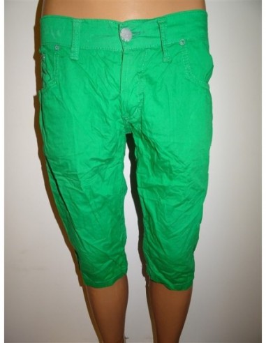 Pantalon 3/4 dama culoare verde