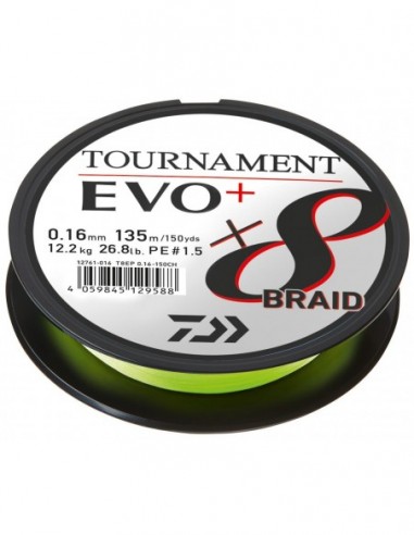 Fir Textil Daiwa Tournament 8X Braid...