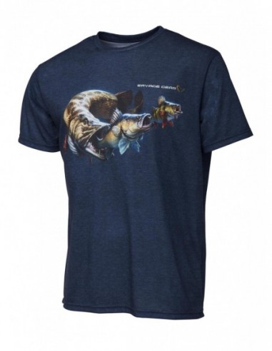 Tricou Savage Gear Cannibal Blue