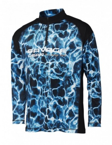 Tricou Savage Gear Marine UV Long...