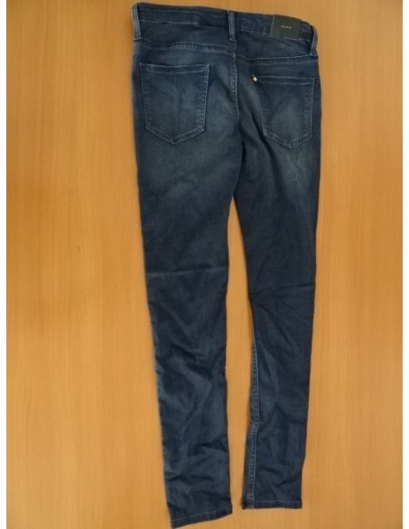 Blugi Sateen Skinny albastrii