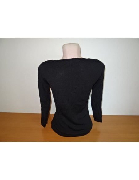 Bluza neagra cu model