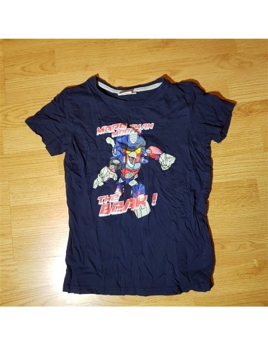 Tricou albastru cu imprimeu transformers Angry Bird