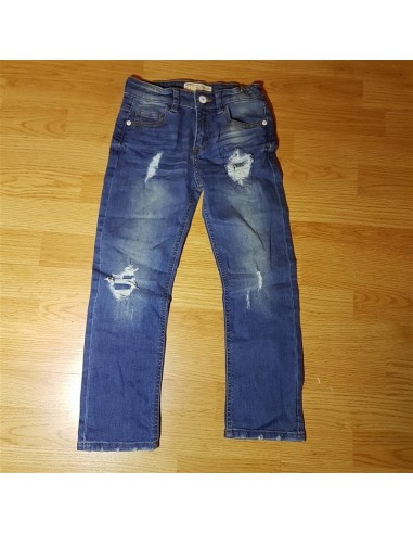 Blugi albastrii regular fit Koton Jeans Kids