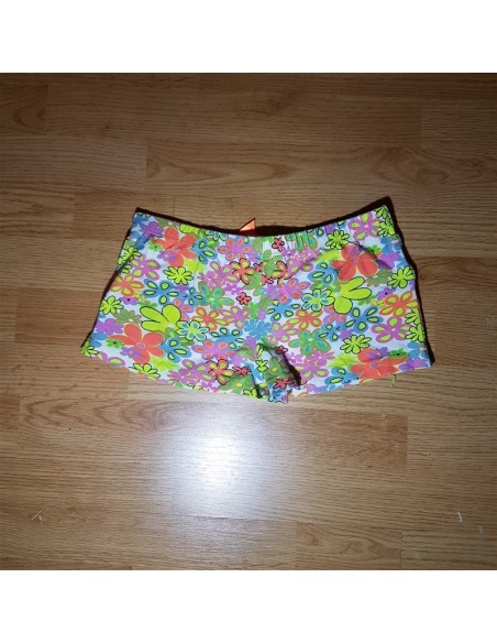 Pantaloni scurti de pijama cu impriemu floral