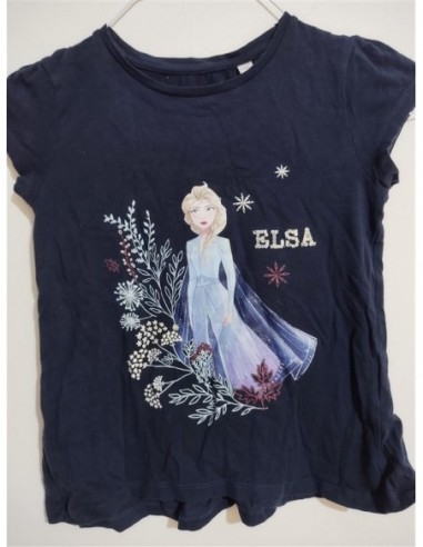 Tricou Elsa cu volane in partea de...