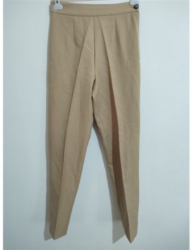 Pantaloni dama office crem Clasic...