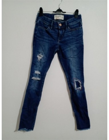 Pantalon de jeans slim cu buzunare...