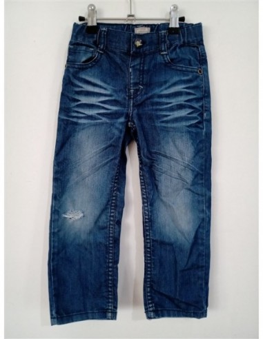 Pantalon de jeans cu buzunare si...