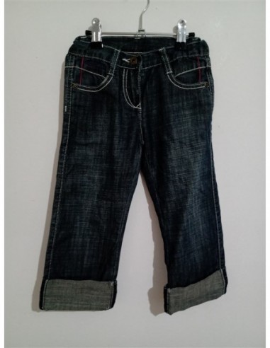 Pantalon de jeans cu mansete pliabile...