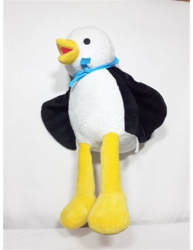 Jucarie de plus pinguin cu batic 56 cm