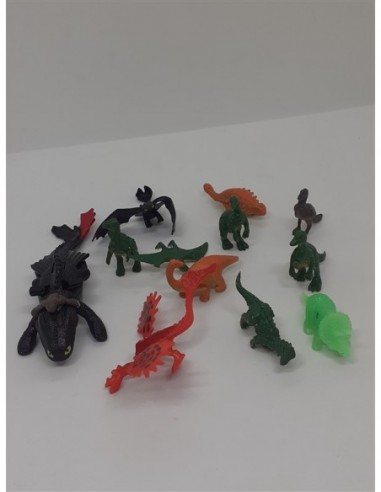 Set 12 figurine dinozauri diverse...