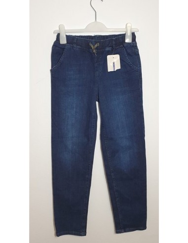 Pantaloni Jeans cu siret si elastic...