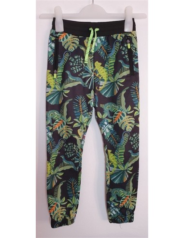 Pantaloni tip jogging multicolori...