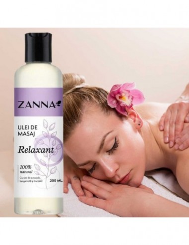 Ulei masaj Relaxant Zanna 200ml