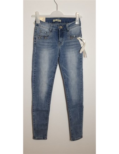 Pantaloni Jeans de dama cu talie inalta