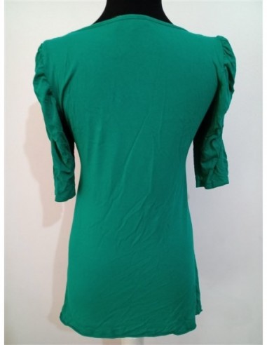 Bluza verde aspect volane Dorothy...