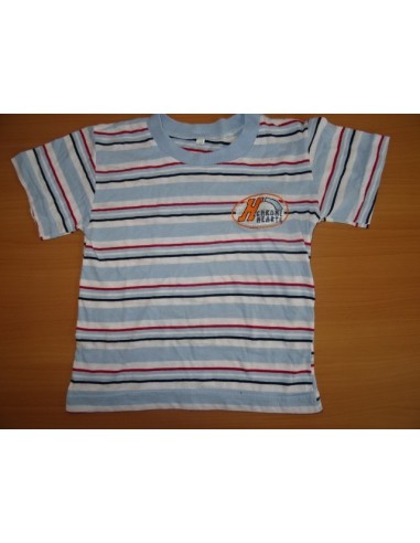 Tricou cu dungi multicolore