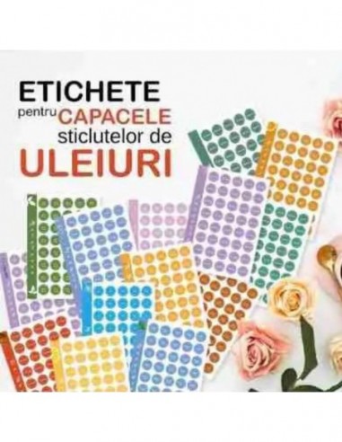 Etichete pentru capace sticlute - Serenity